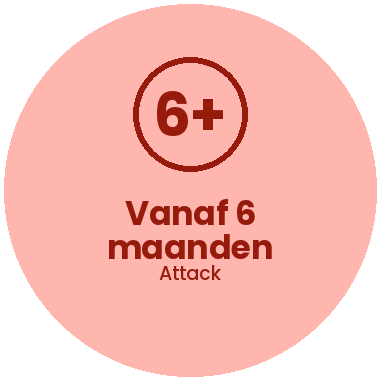 Veilig vanaf 6 maanden — Nosa Attack